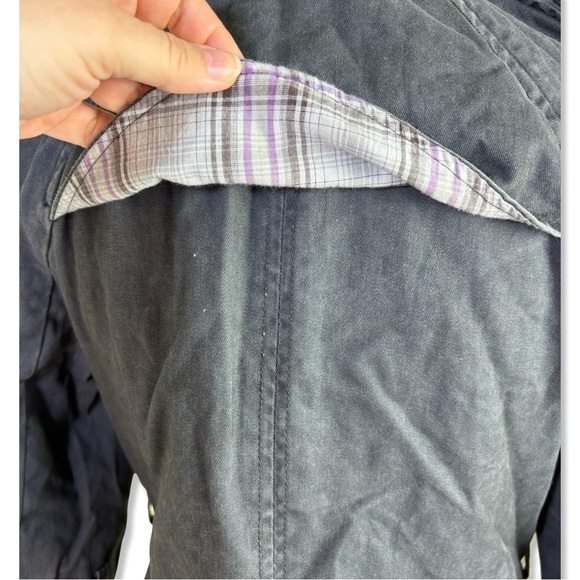 ⭐️WE THE FREE Military Style Half Trench Coat with Half Length Sleeves - Picture 4 of 8